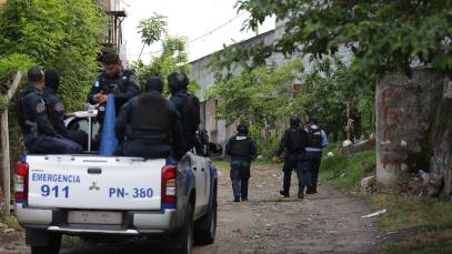 Security forces in Tegucigalpa take measures after the government of Honduras extended the state of exception for the ninth time on 9 July 2024. Photo by Emilio Flores/Anadolu via Getty Images.